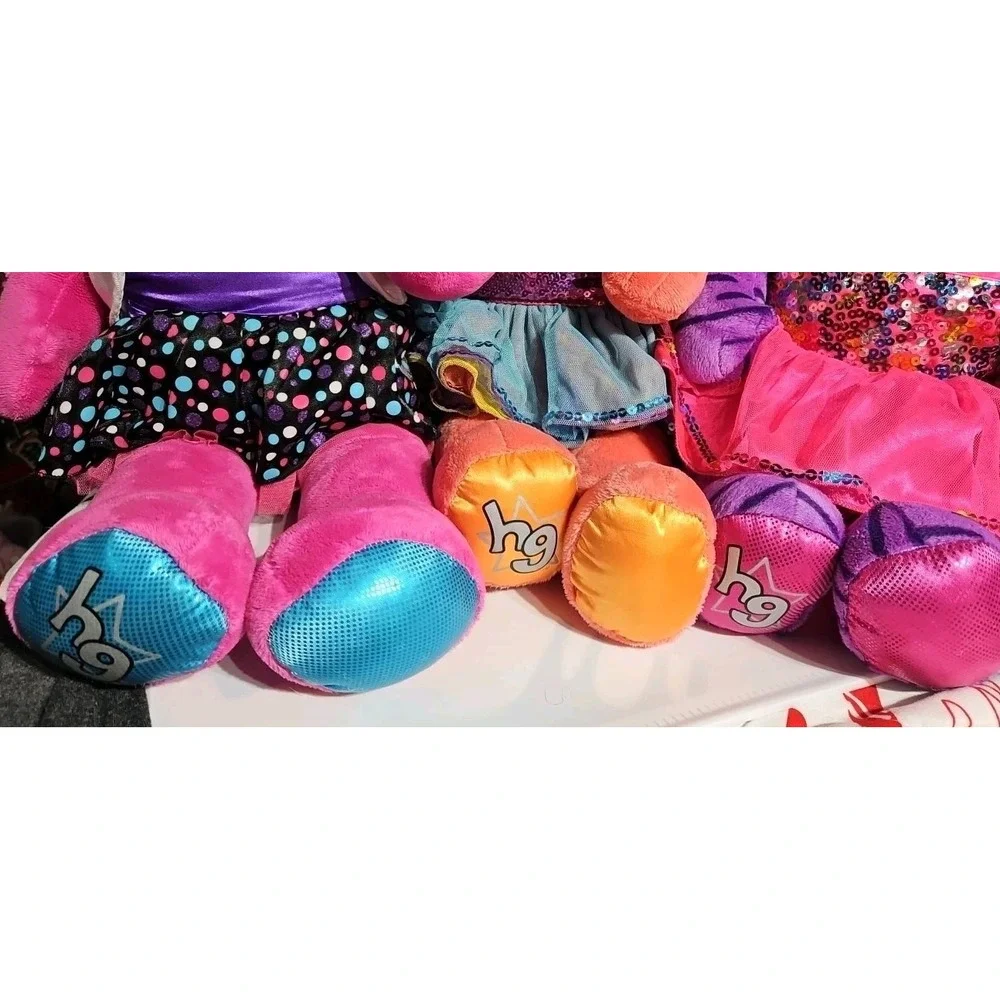 3 Pc Lot Build a Bear Plush Honey Girls  20
